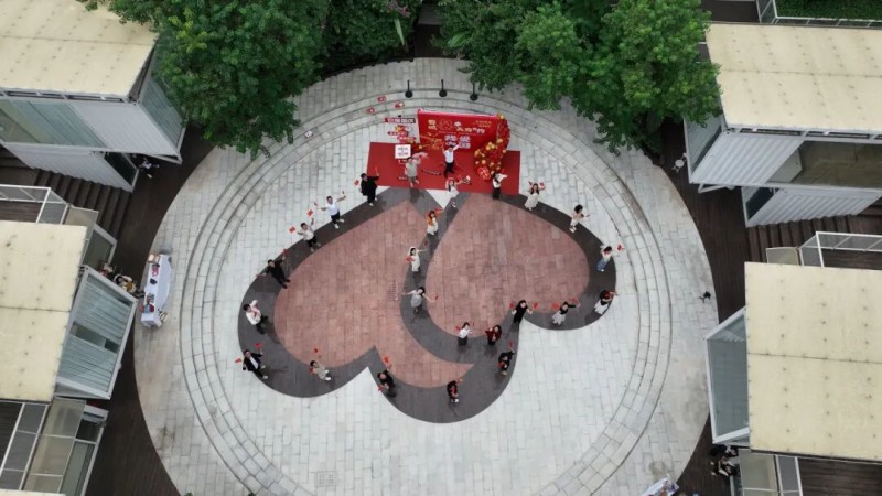 活动现场航拍图。四川天府新区融媒体中心供图