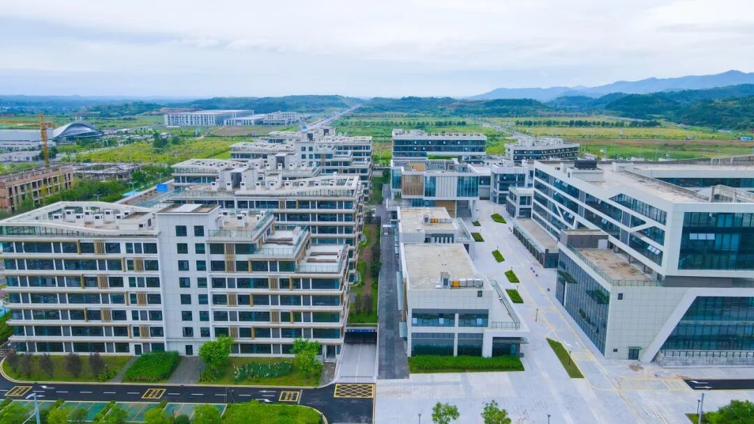 成都通航產業園。金堂融媒供圖