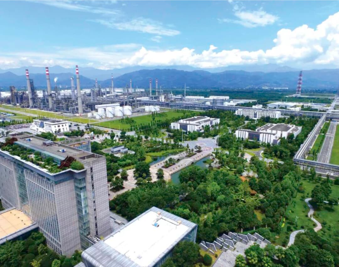 成都新材料产业化工园区。彭州发展改革局供图