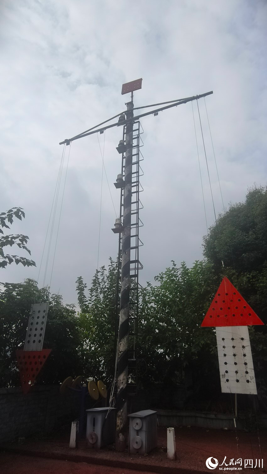 传统的信号设备已成为遥望的记忆。人民网记者 郭莹摄