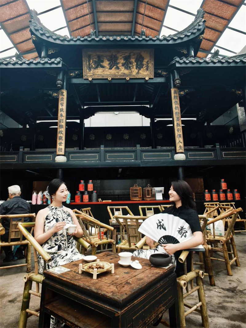 大旗茶館。陳靜供圖