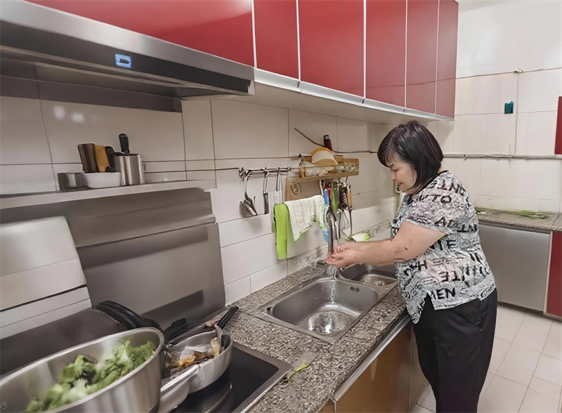 群眾用上了放心水。敘州區融媒體中心供圖