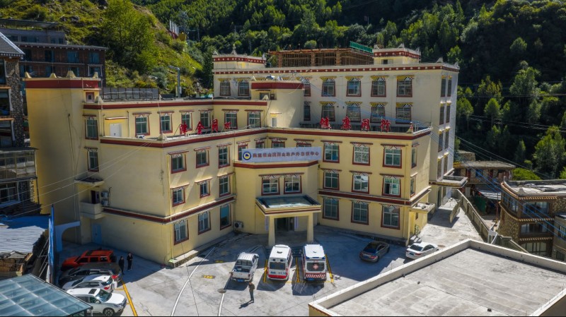 四姑娘山急救中心。黃銳供圖