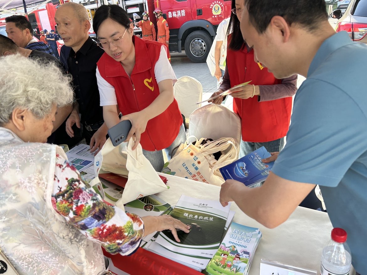 政策宣传普及到位。龙泉驿区农业农村局供图