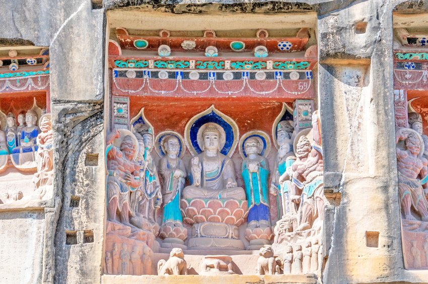 南龛石窟69号窟。巴中市委宣传部供图