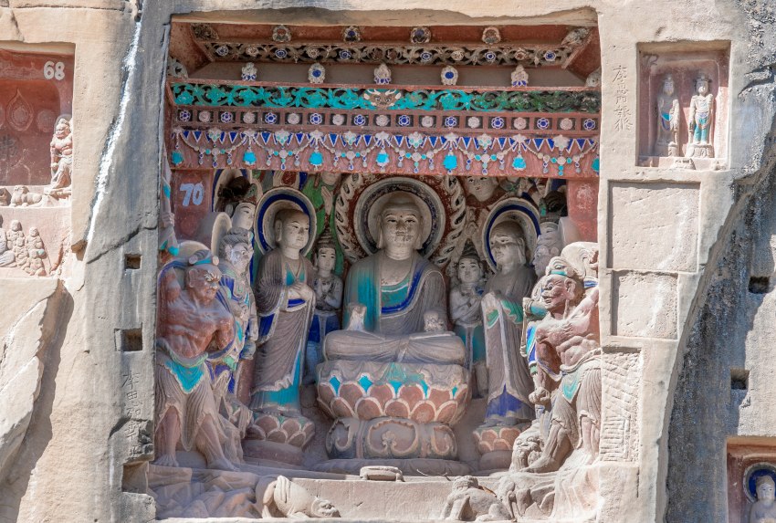 南龛石窟70号窟。巴中市委宣传部供图