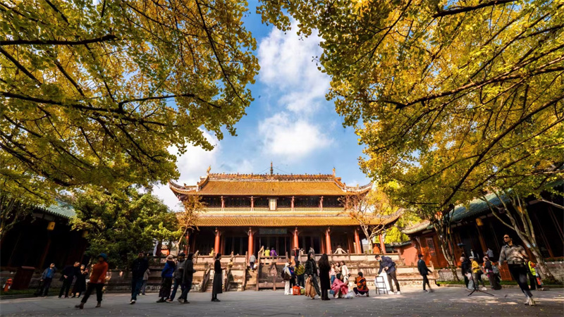 文庙大殿。崇州市委宣传部供图