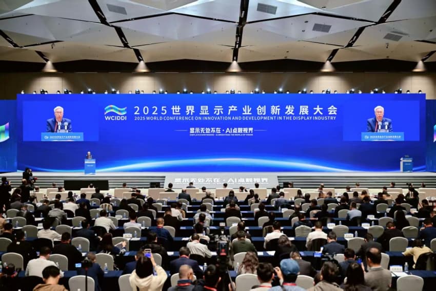 2025世界显示产业创新发展大会。成都市经信局市新经济委供图