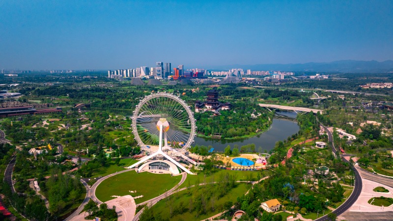 成都世博園。東部新區黨群部供圖