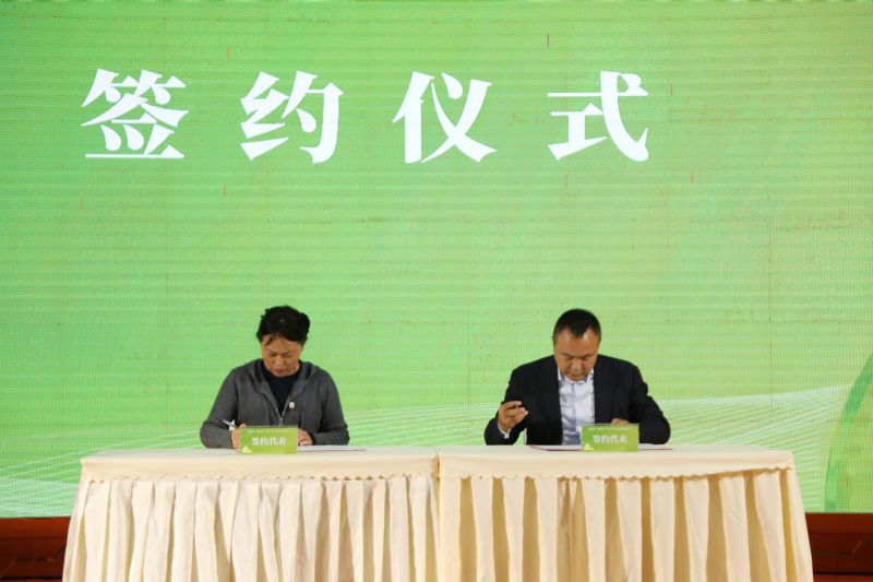 签约仪式。合江融媒供图