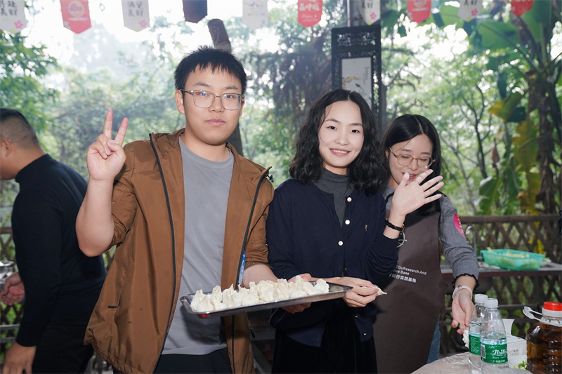 一起做美食。主办方供图