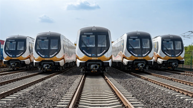 30号线一期列车。成都轨道集团供图