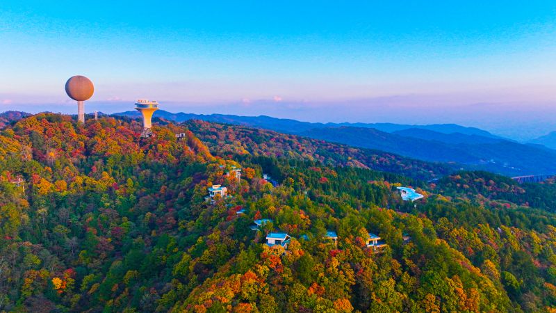月亮坪风景怡人。宣汉县委宣传部供图