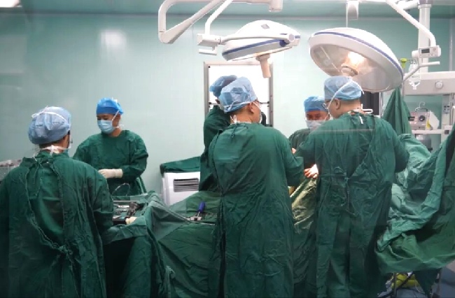 手术现场。