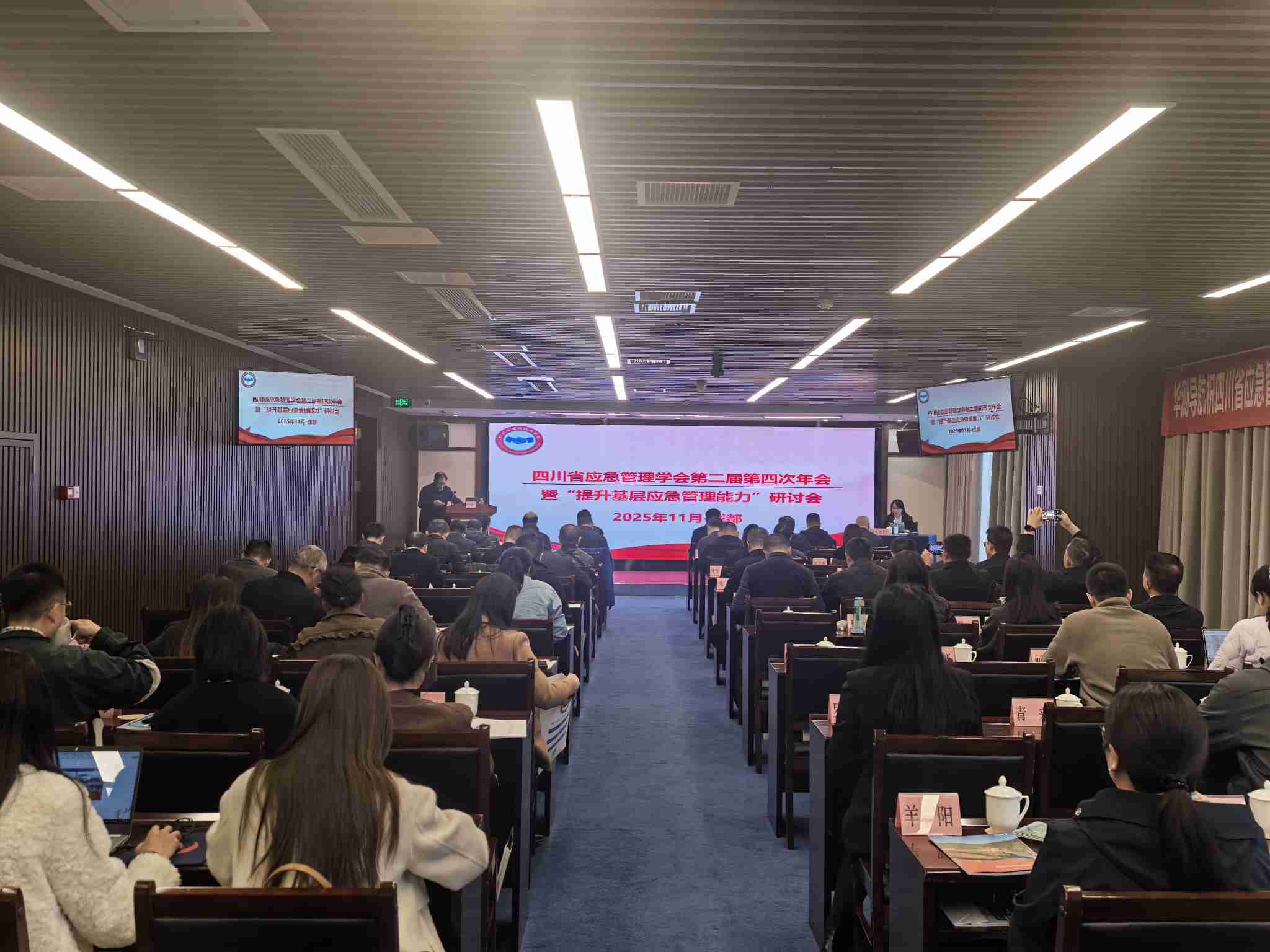 研讨会现场。 四川省应急管理学会供图