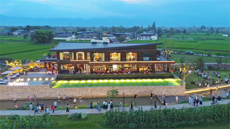 玉泉鎮桂花村。綿竹市融媒體中心供圖