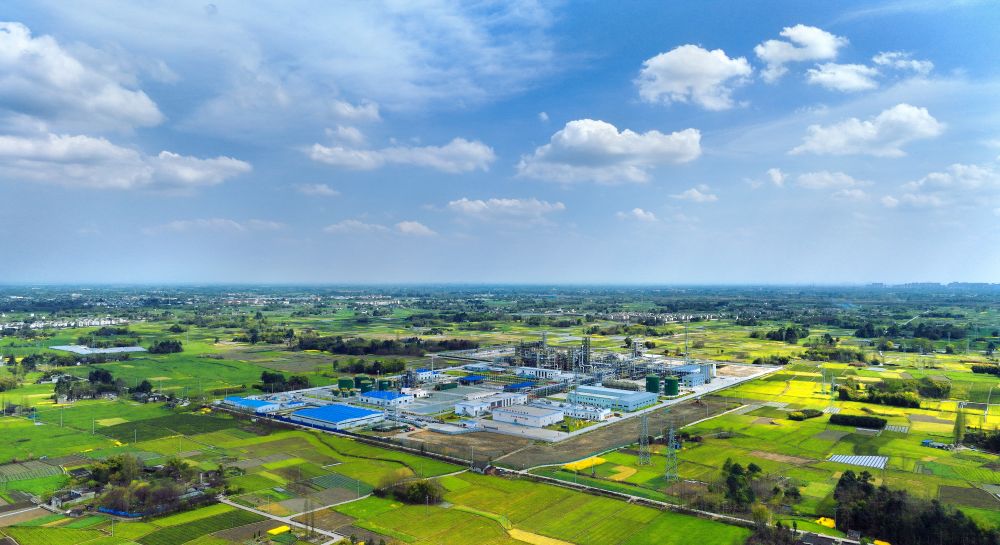 国家产供储销体系建设和四川省重点项目——川西气田于2024年全面建成投产。中国石化供图