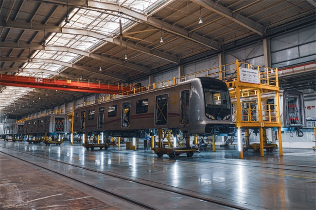 西部地区首个具备城轨A型电客车自主检修能力的维保基地。成都轨道集团供图