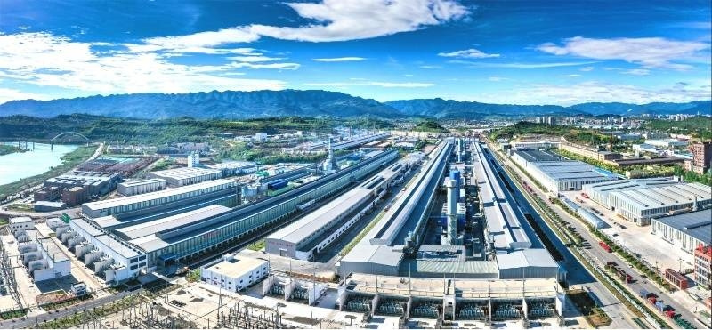 廣元經濟技術開發區鋁產業園區。廣元市融媒體中心供圖