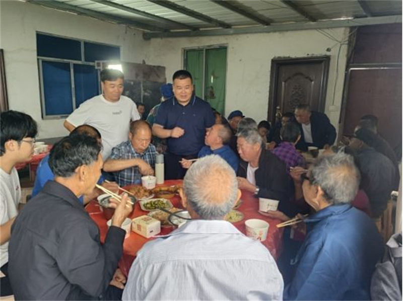 旺蒼縣水磨鎮愛心食堂。陳紹海供圖