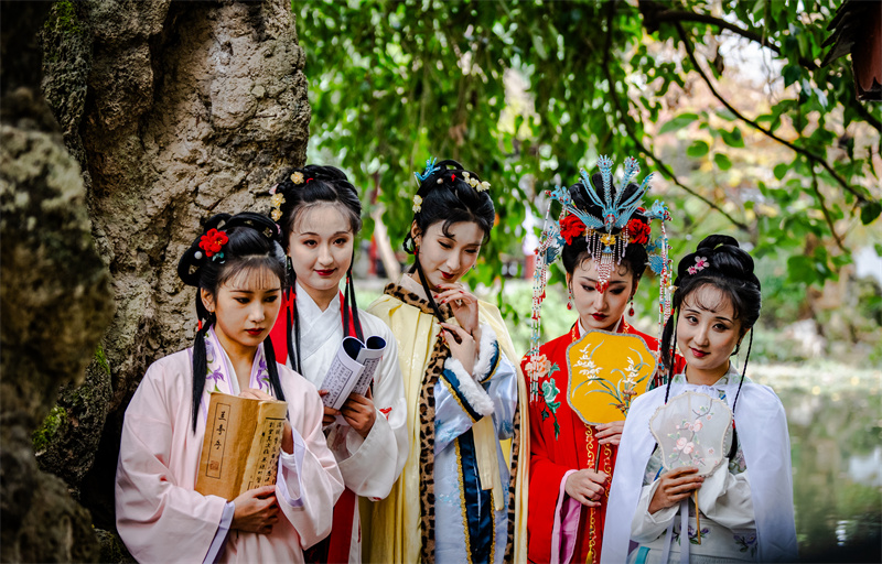 古典妆造。今日崇州资料图