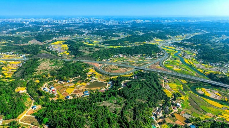 安岳生态环境质量持续向好。安岳县委宣传部供图