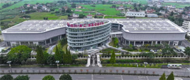 四川（夹江）禽蛋交易市场。夹江县融媒体中心供图