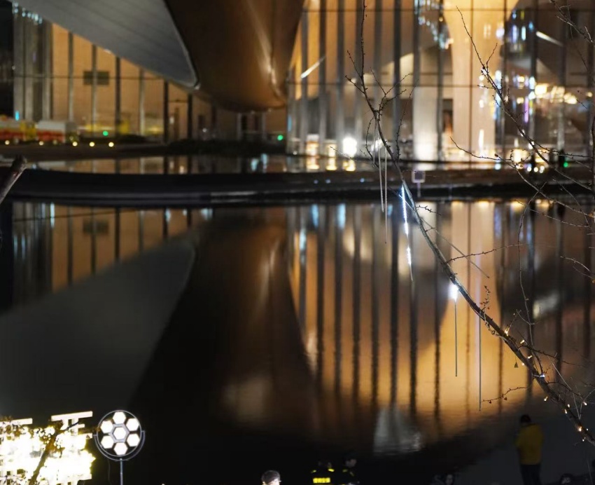 音乐会舞台布置。成都市金牛区文化体育和旅游局供图