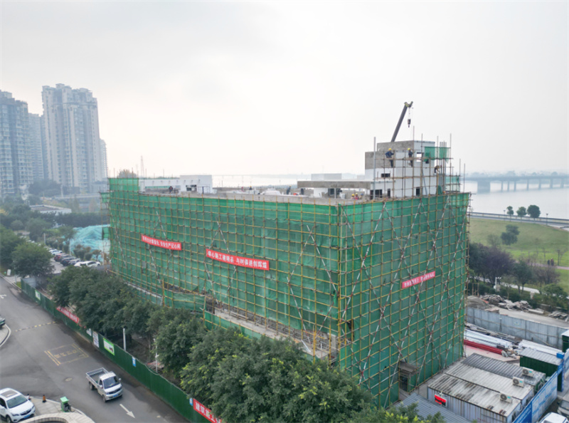 夾江縣人民醫院核醫學科二期項目預計2026年投用。樂山市融媒體中心供圖