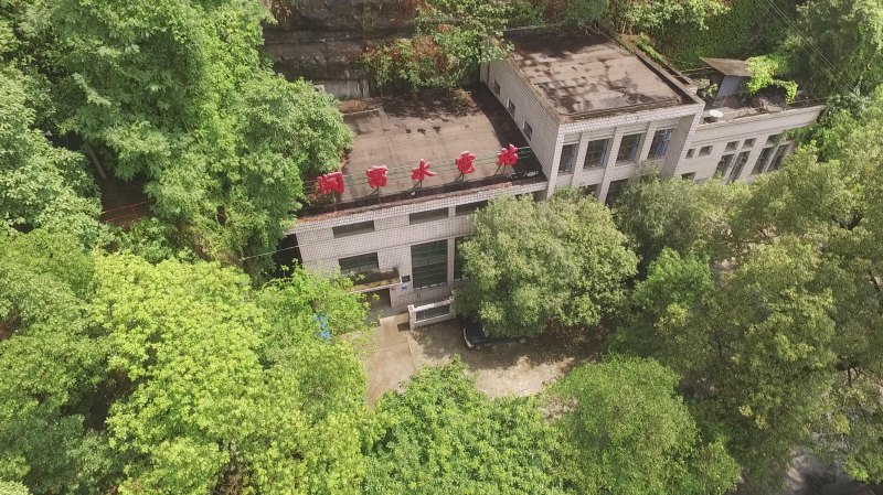 洞窝水电站厂房。泸州北方供图