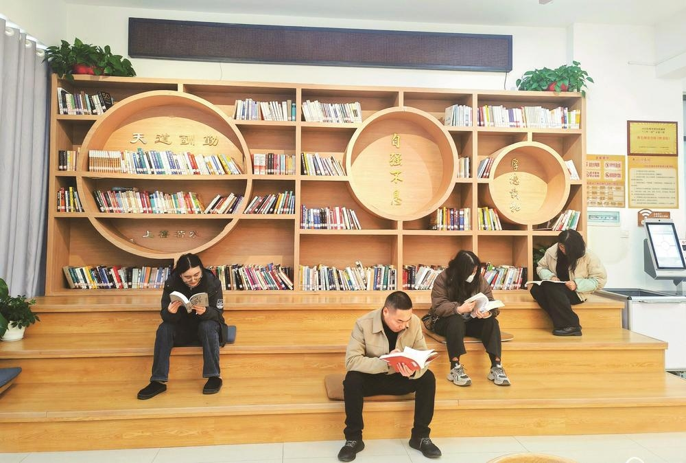 免费开放的青川县“城市书房”。广元市融媒体中心供图