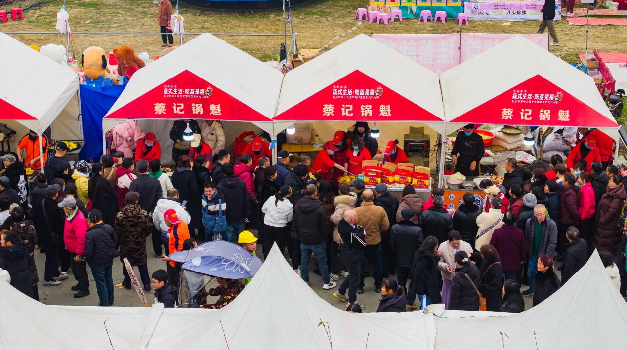 市集现场。李梦婷供图