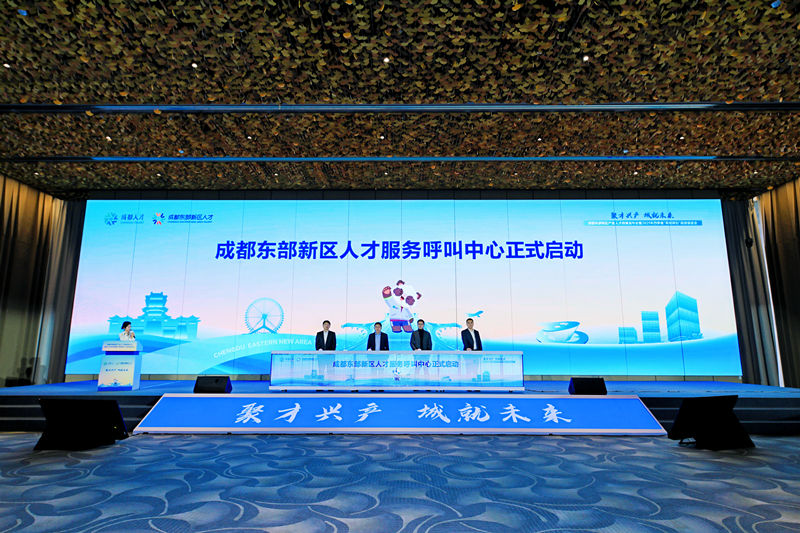 发布会活动现场。东部新区党群部供图