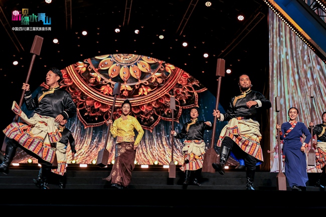 中国（四川）第三届民族音乐周现场。凉山州委宣传部供图