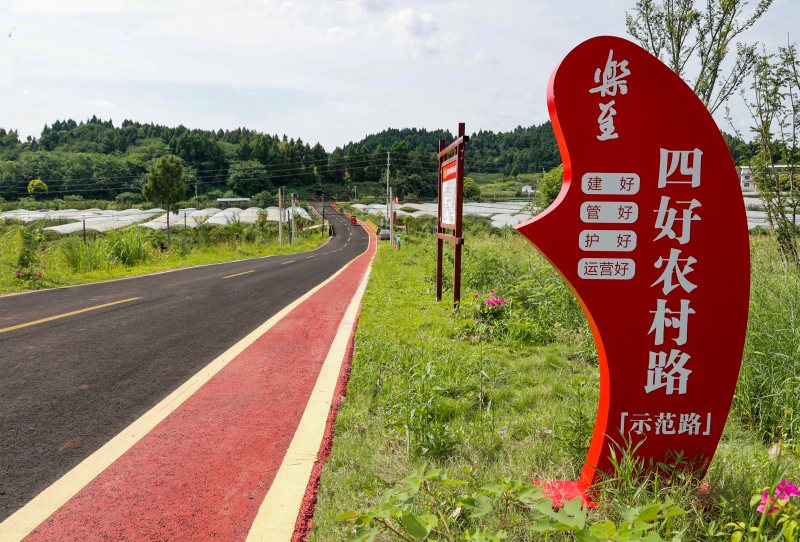 “四好”農村路。姚陽 攝