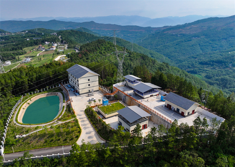 規模化供水工程。廣元市融媒體中心供圖