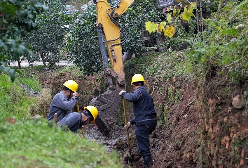 施工现场。罗宇豪摄