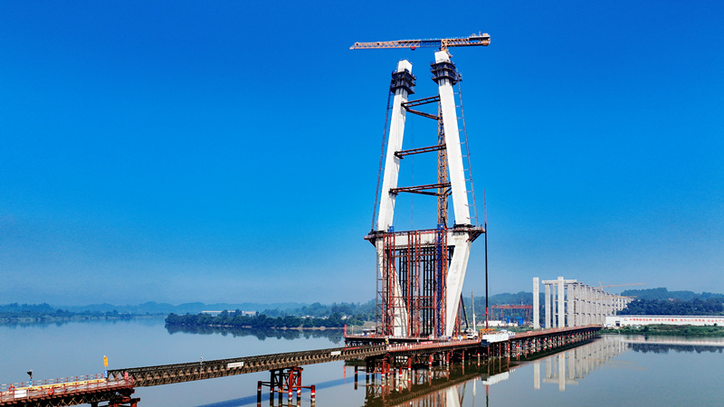 施工现场。卿蓉摄