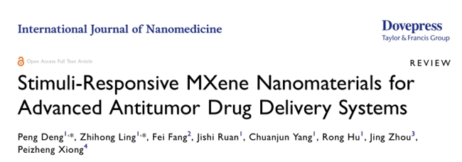 腫瘤團隊在國際期刊《International Journal of Nanomedicine》上發表綜述性研究。四川省第四人民醫院供圖
