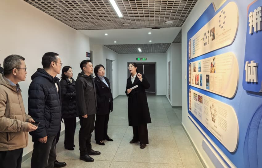 现场参观。绵阳市骨科医院供图