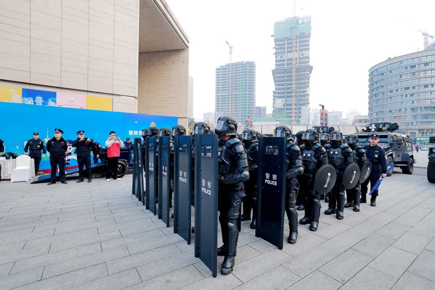活动现场。成都公安供图