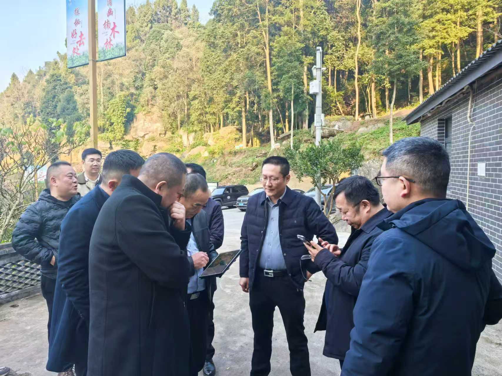 安岳、大足两地干部联合会商。黄智微摄