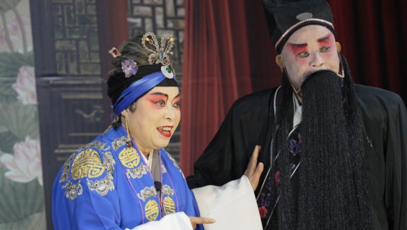 川剧《媳嫁婆》。雁江区委宣传部供图。