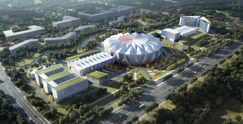 电磁驱动聚变大科学装置概念图。四川天府新区融媒体中心供图