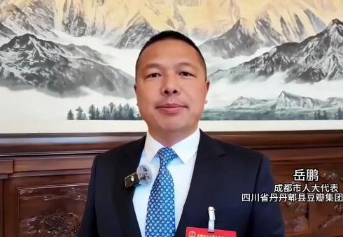 成都市人大代表岳鹏：立足企业发展 为城市交通与企业创新献策成都市人大代表、四川省丹丹郫县豆瓣集团总经理岳鹏立足产业发展实际与企业成长需求，带来两项建议。