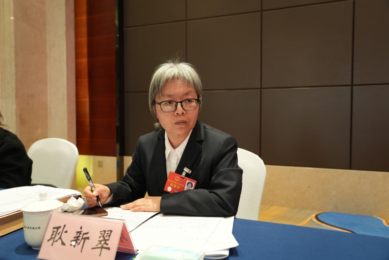 四川省人大代表、達州市宣漢縣農業科創中心高級農藝師耿新翠。受訪者供圖