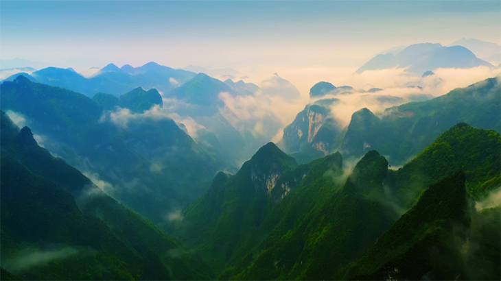 达州风景图。达州市文化旅游投资有限公司供图