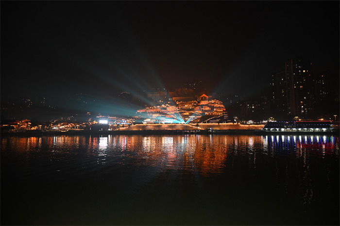 武勝沿口古鎮。王林攝