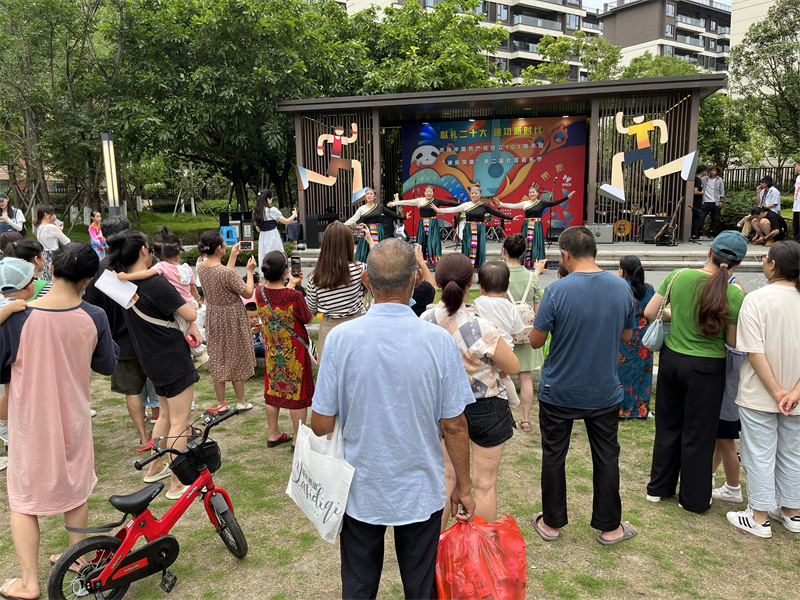 居民積極參與社區活動。主辦方供圖