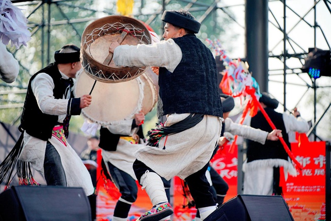 2026年成都市“村晚”暨“民俗鬧春”示范展示活動。活動方供圖